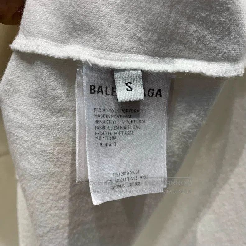 Balenciaga Balenciaga Script Logo Short Sleeve Top. Size US S / EU 44-46 / 1 - 7 Thumbnail