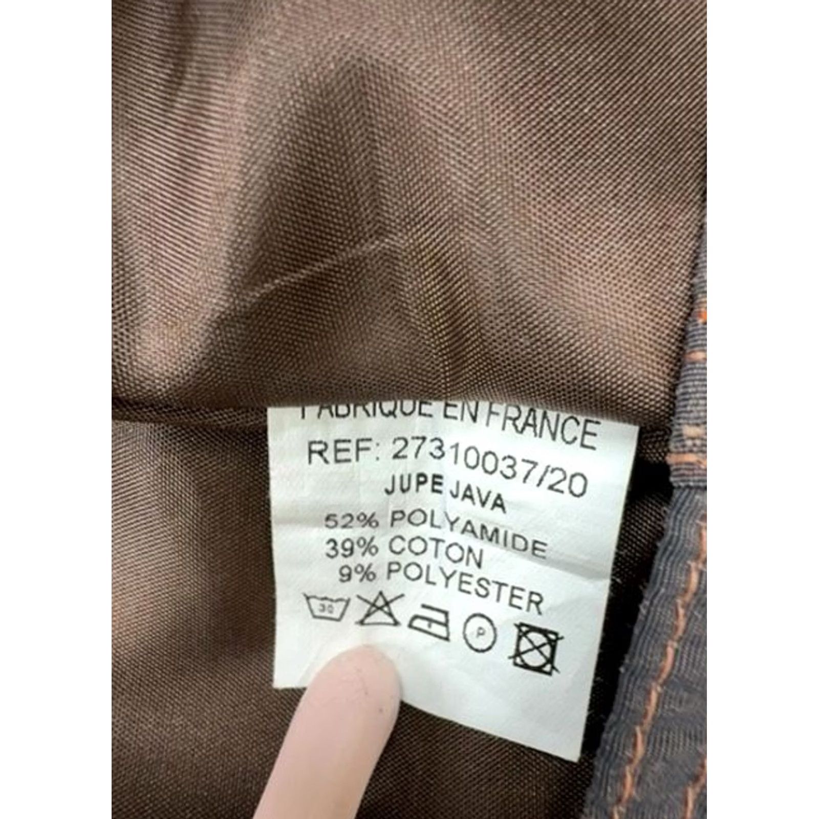 Vintage Lafinités Women Brown A-Line Midi Skirt EU 36 Button BNWT — Skirt, Brown, EU 36, Button, A-Line, Midi, Women, Lafinités Size 25" / US 0 / IT 36 - 4 Thumbnail