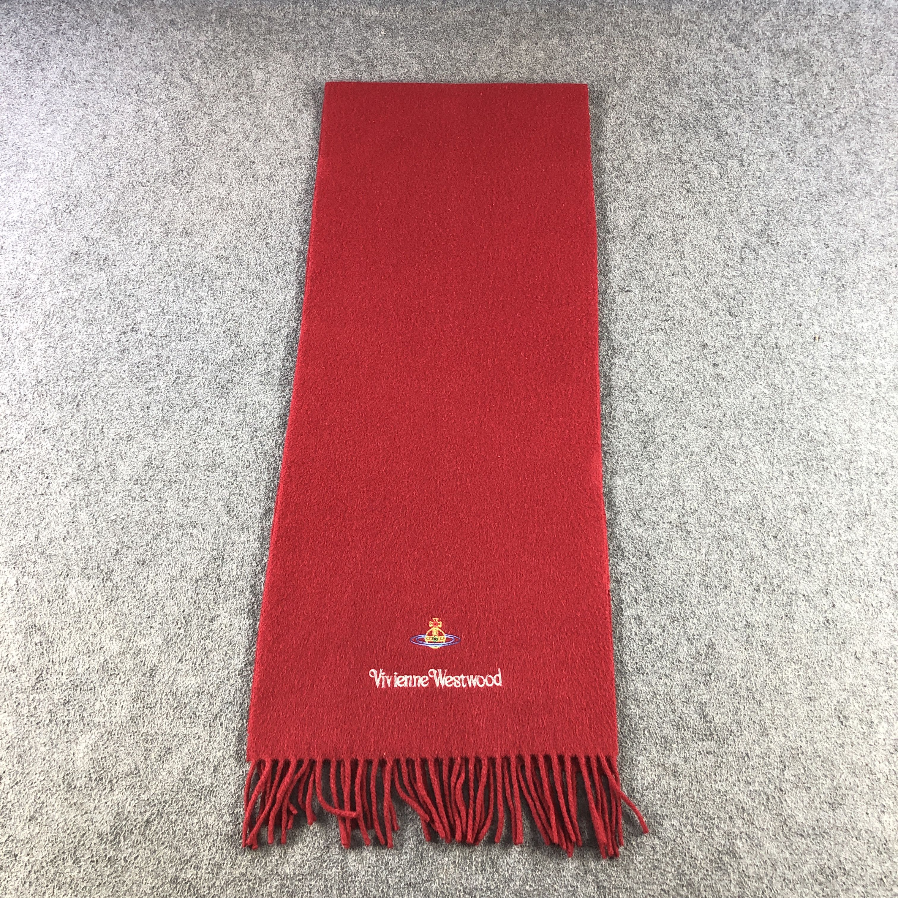 Vivienne Westwood Vivienne Westwood Wool Scarf Muffler V2912 Size ONE SIZE - 1 Thumbnail