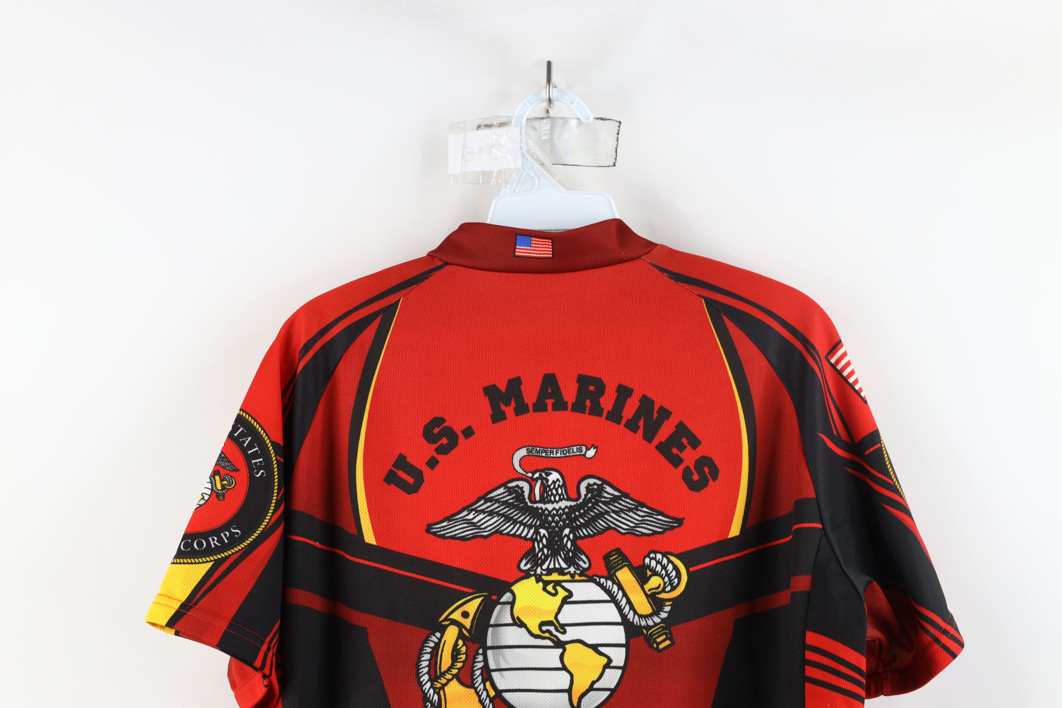 Vintage Vintage Primal All Over Print Marines Bicycle Cycling Jersey Size US L / EU 52-54 / 3 - 15 Thumbnail