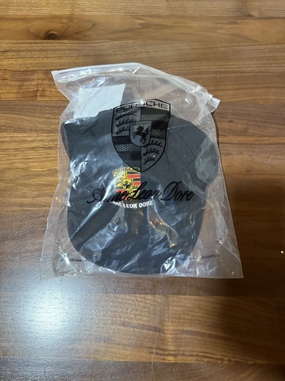 Aime Leon Dore × Porsche Design Aime Leon Dore ALD / Porsche Nylon Logo Hat Black Logo FW25 Size ONE SIZE - 5 Thumbnail