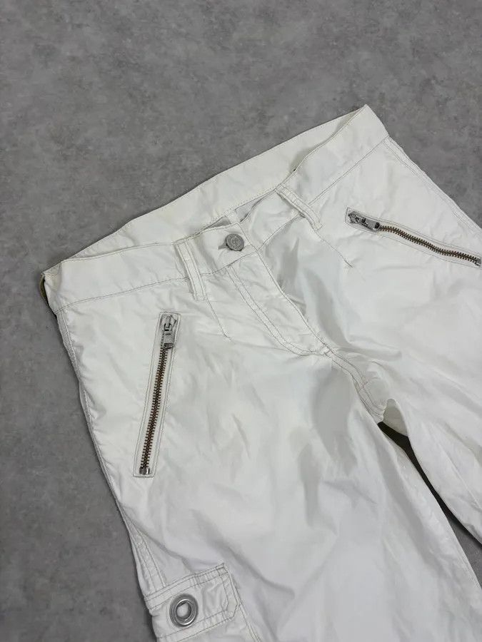 Dolce & Gabbana AW2004 Dolce & Gabbana White Nylon Cargo Pants Size US 30 / EU 46 - 6 Thumbnail