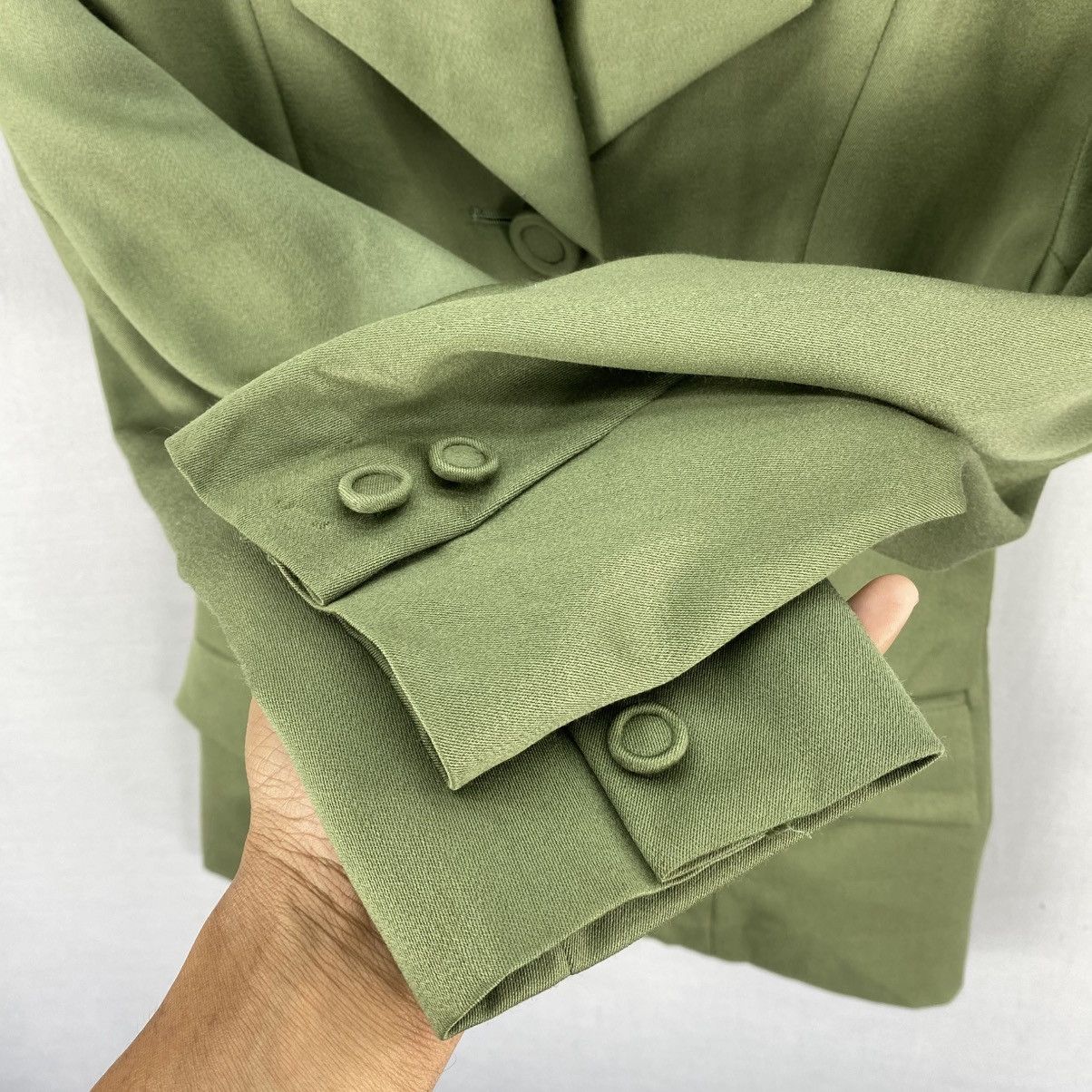 Japanese Brand Vintage 90’s Robes De Conte Blazer Jacket Coat Woman Size XS / US 0-2 / IT 36-38 - 8 Thumbnail