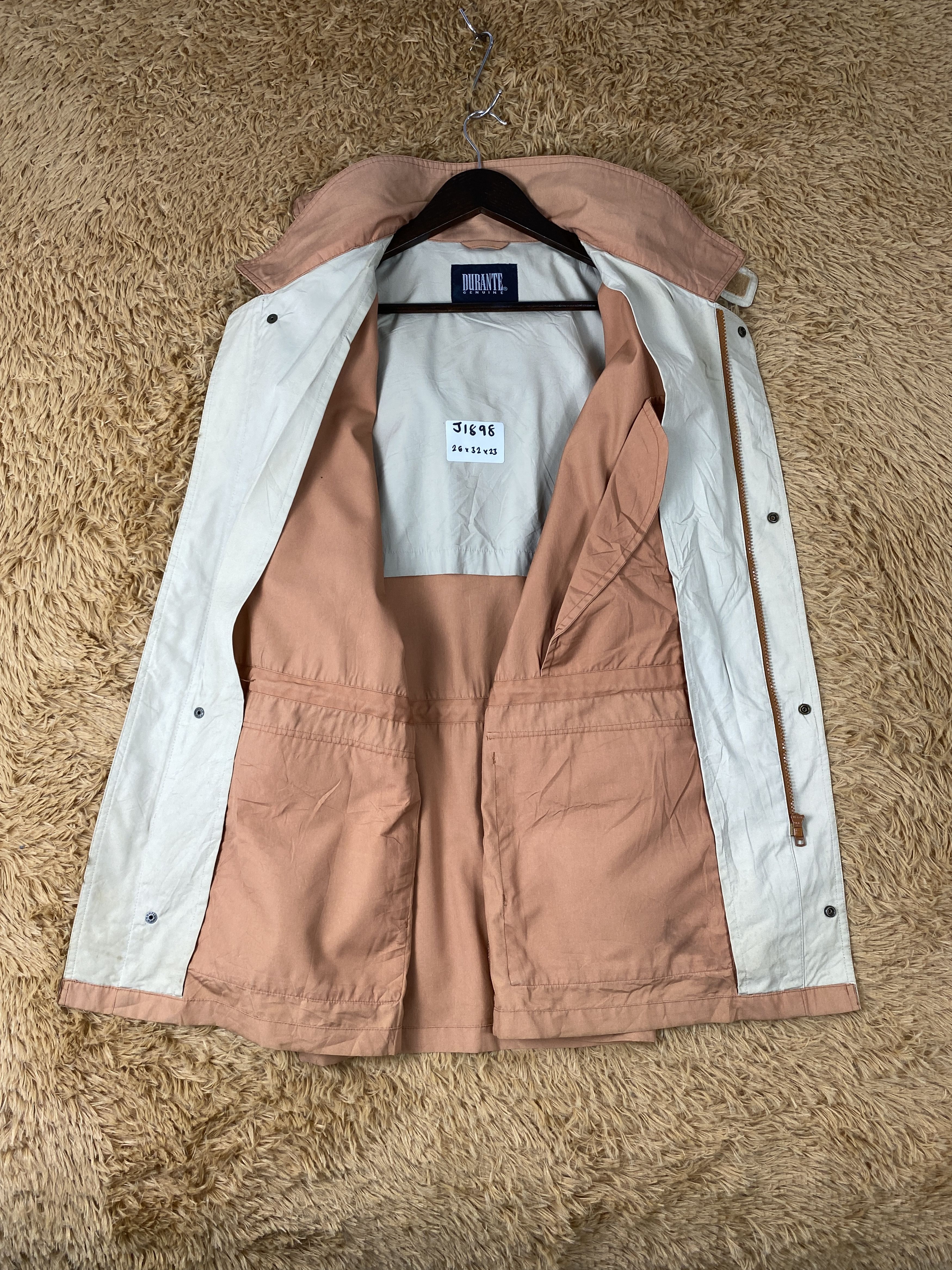 Japanese Brand Vintage Durante Genuine Hoodie Jacket J1901 Size US L / EU 52-54 / 3 - 8 Thumbnail