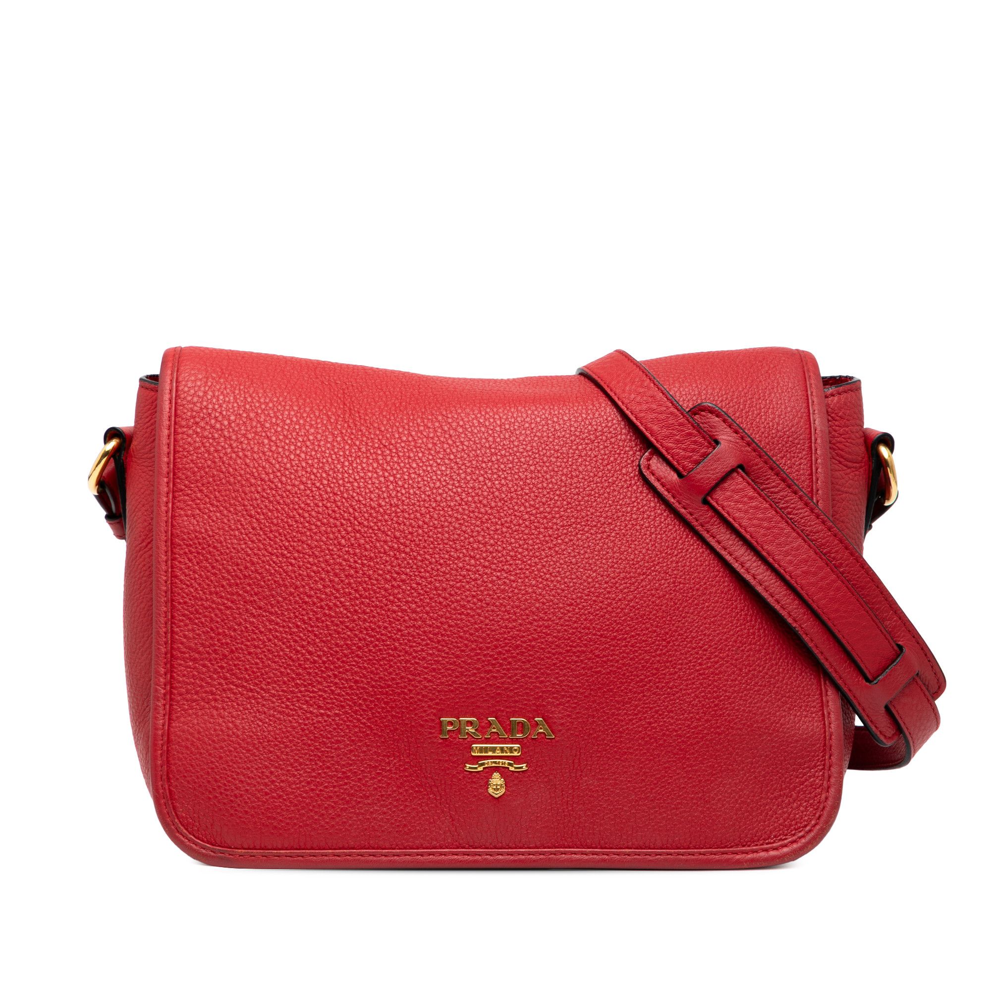 Prada Prada Vitello Phenix Flap Crossbody Size ONE SIZE - 1 Thumbnail