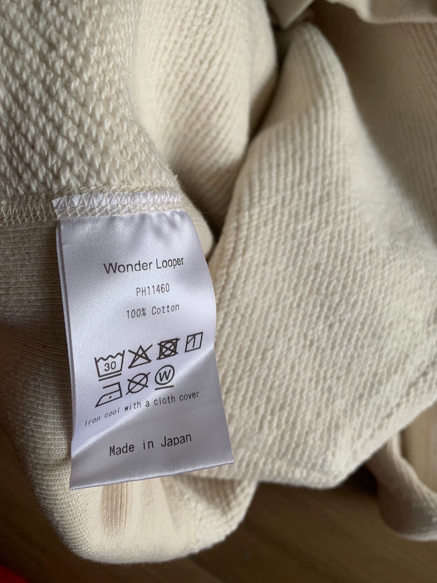 Wonderlooper WONDER LOOPER DOUBLE HEAVYWEIGHT COTTON HOODIE XXL Size US XXL / EU 58 / 5 - 6 Thumbnail