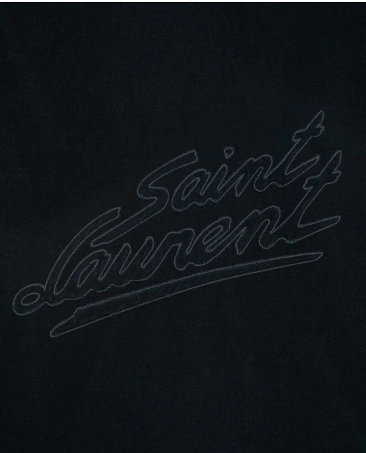 Saint Laurent Paris o1s1wg111124 Teddy Jacket in Cotton Velvet in Dark Green Size US L / EU 52-54 / 3 - 3 Thumbnail