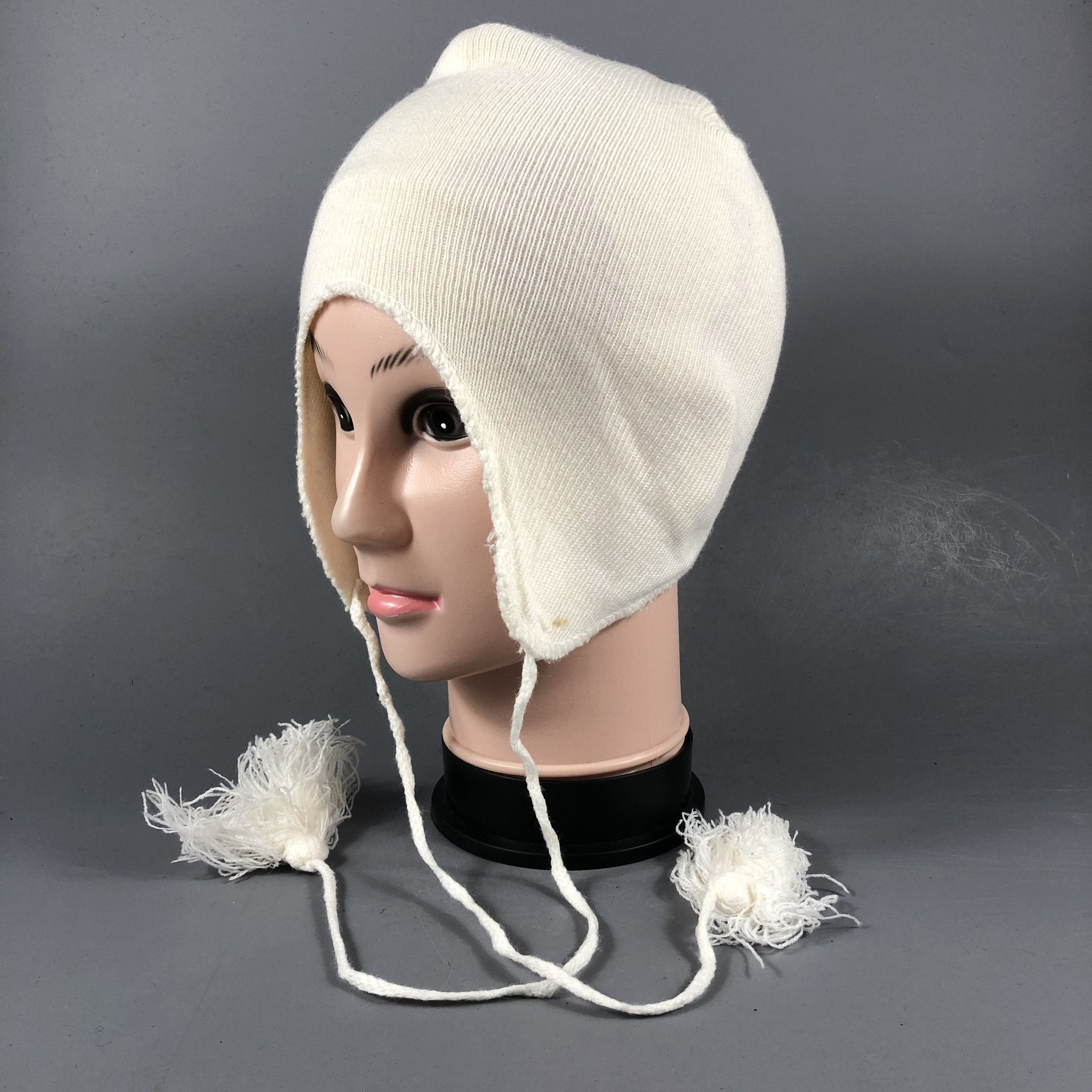 Vintage Vintage Earflap Beanie Size ONE SIZE - 3 Thumbnail