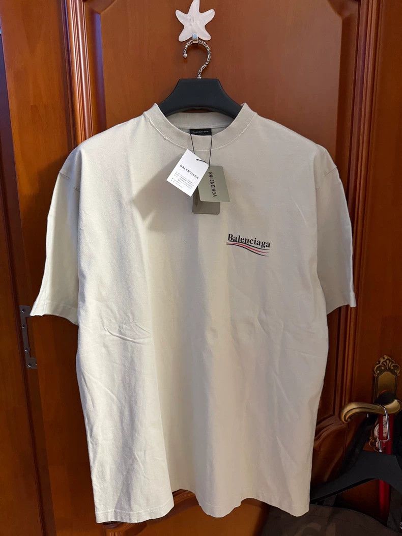 Balenciaga Balenciaga Destroyed Logo Coke T-shirt - dmc Size US M / EU 48-50 / 2 - 1 Thumbnail