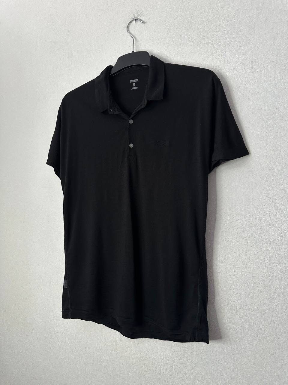 Icebreaker Icebreaker Merino Wool Polo Shirt Black Mens Size MTrail Size US M / EU 48-50 / 2 - 2 Thumbnail