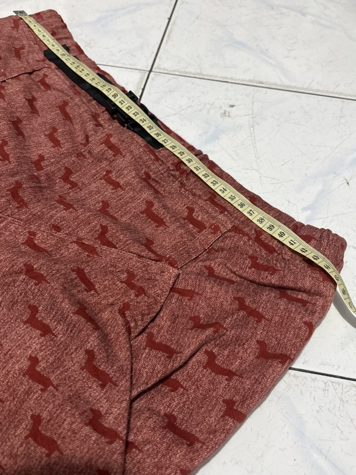 mercibeaucoup 🔥Rare!! Mercibeaucoup fullprinted dog pants Size US 33 - 10 Thumbnail