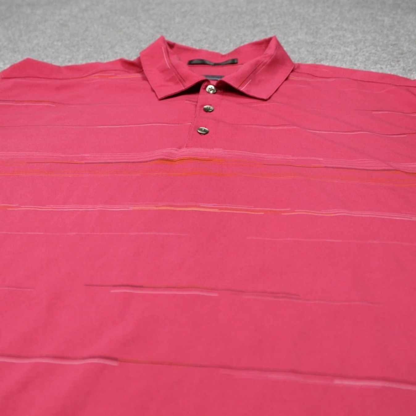 Nike Nike Tiger Woods Polo Shirt Mens XL Pink Short Sleeve FitDry Golf Polyester Stretch Shirt Size US XL / EU 56 / 4 - 4 Thumbnail