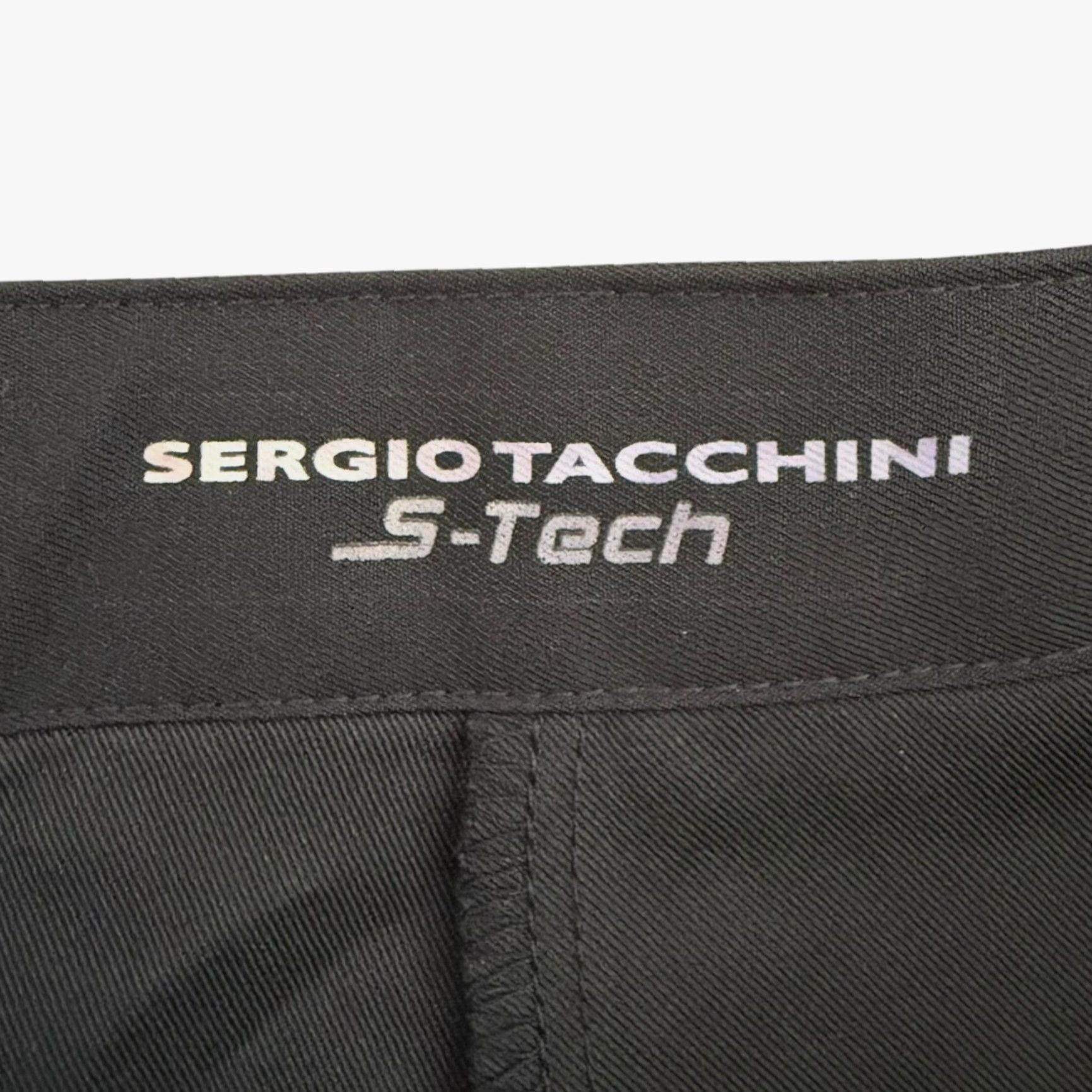 Vintage Sergio-Taccinni S-tech Tennis Shorts Black Women's M Athletic Activewear Size 32" / US 10 / IT 46 - 7 Thumbnail