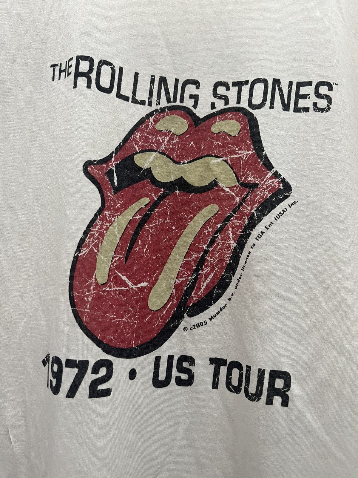 Band Tees The Rolling Stone Vintage ©️ 2005 1972 US Tour Long Sleeve Size US L / EU 52-54 / 3 - 2 Thumbnail