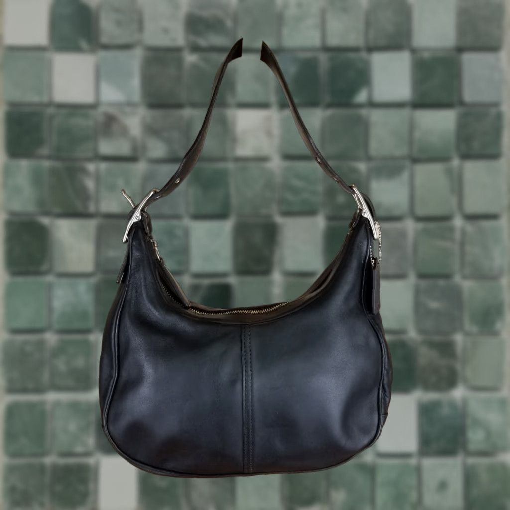 Coach VINTAGE COACH LEGACY WEST ZOE CRESCENT HOBO LEATHER SHOULDER HAND BAG 10740 Size ONE SIZE - 1 Thumbnail