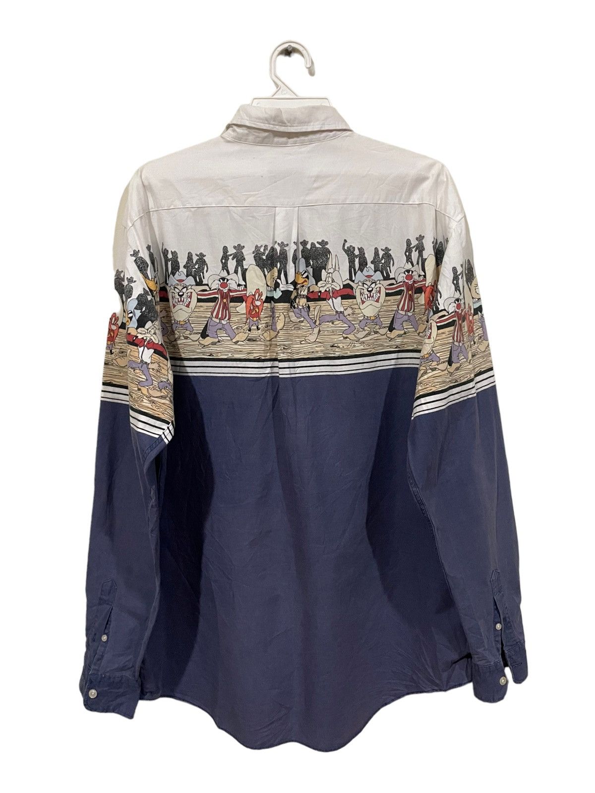 Cowboy Equipment Rare🔥Salty Dog Bugs Bunny & Friends Character Vintage Shirt Size US XL / EU 56 / 4 - 4 Thumbnail