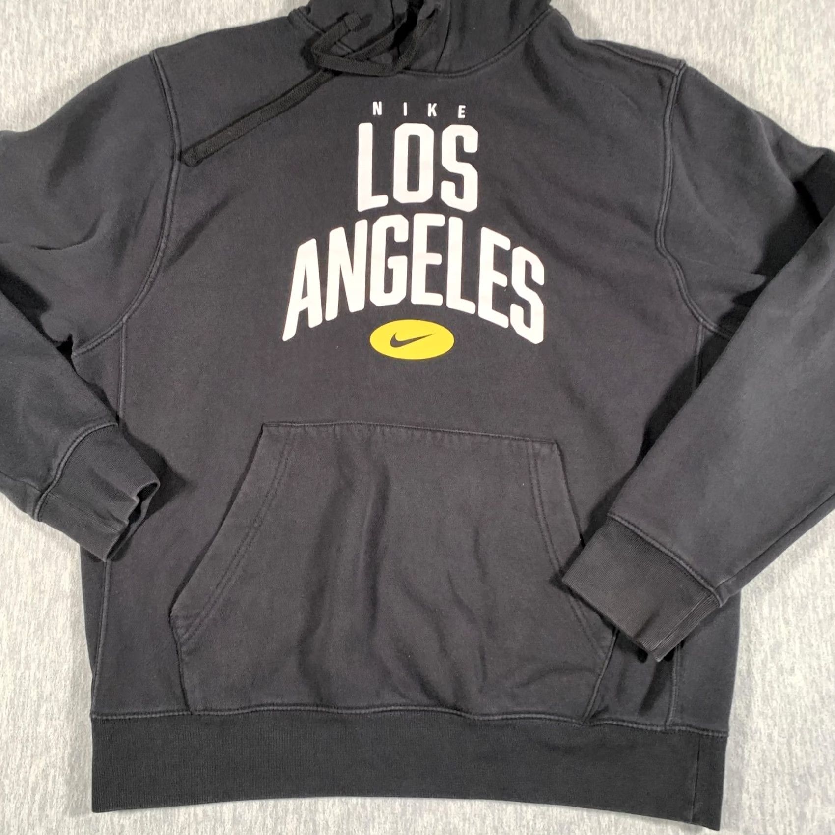 Nike Nike Hoodie Mens M Black Los Angeles Fleece Pullover Graphic Sweatshirt Size US M / EU 48-50 / 2 - 3 Thumbnail