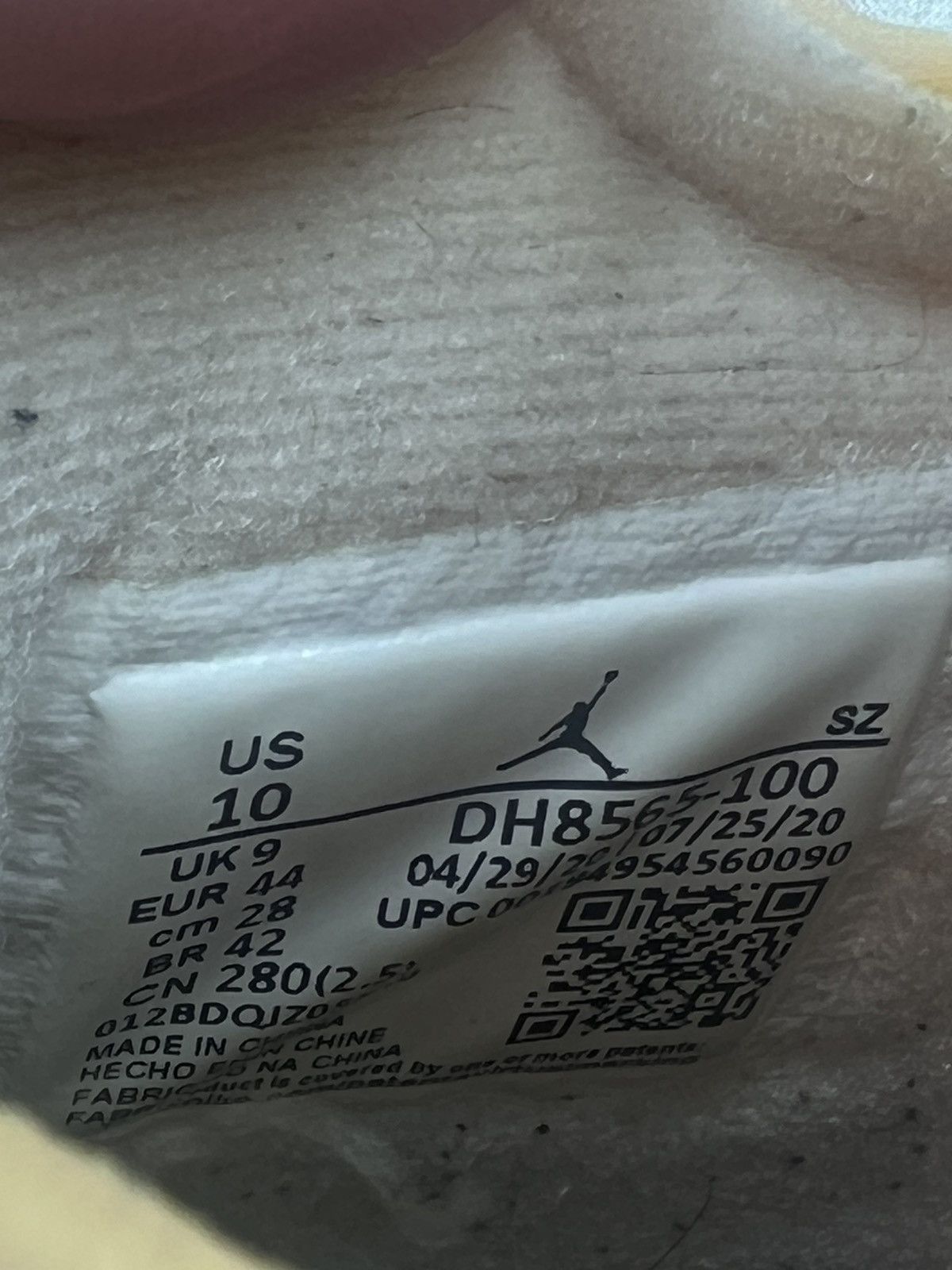 Nike × Off-White Jordan 5 Retro Off-White Sail Size US 10 / EU 43 - 8 Thumbnail