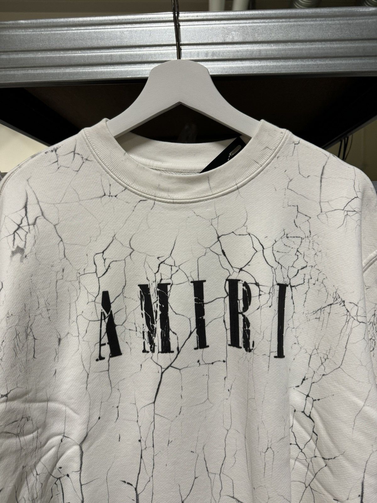 Amiri Amiri Cracked Core Logo Sweatshirt NEW 1000$ Size US M / EU 48-50 / 2 - 2 Thumbnail