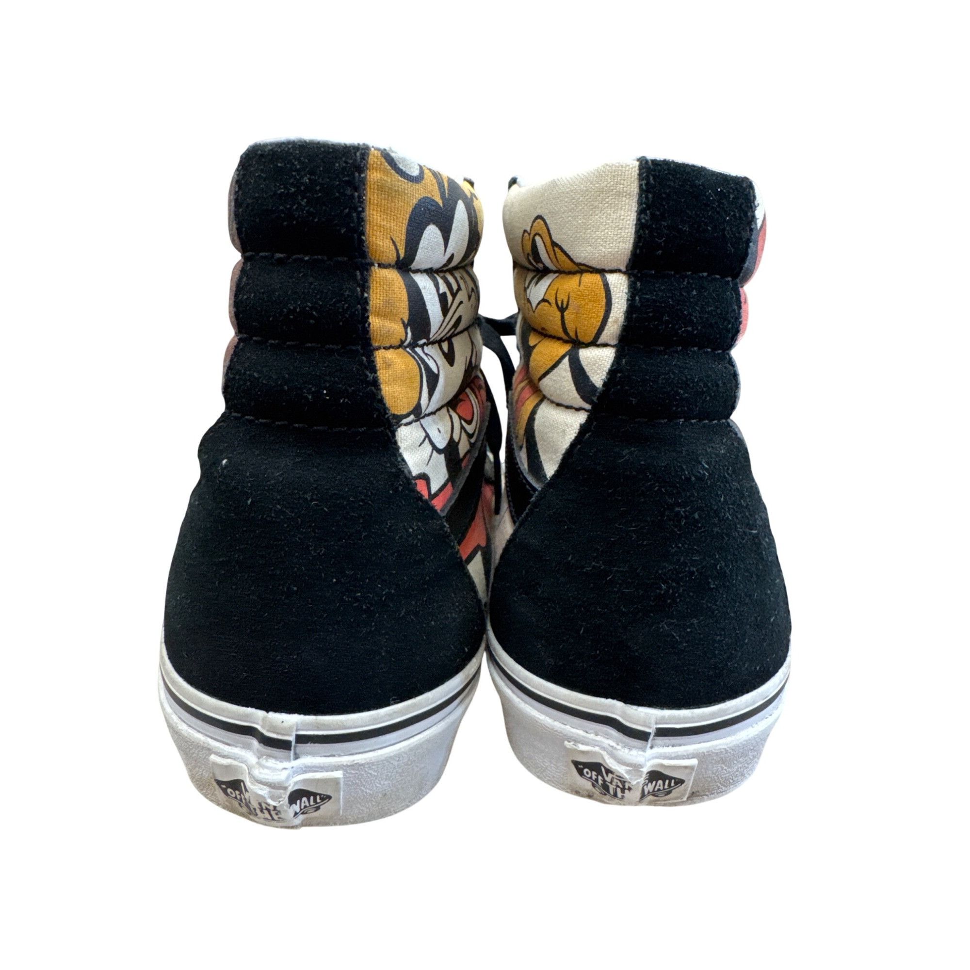 Vans Vans Disney Mens Black Leather High Top Sneakers Shoes Size Size US 10.5 / EU 43-44 - 11 Thumbnail