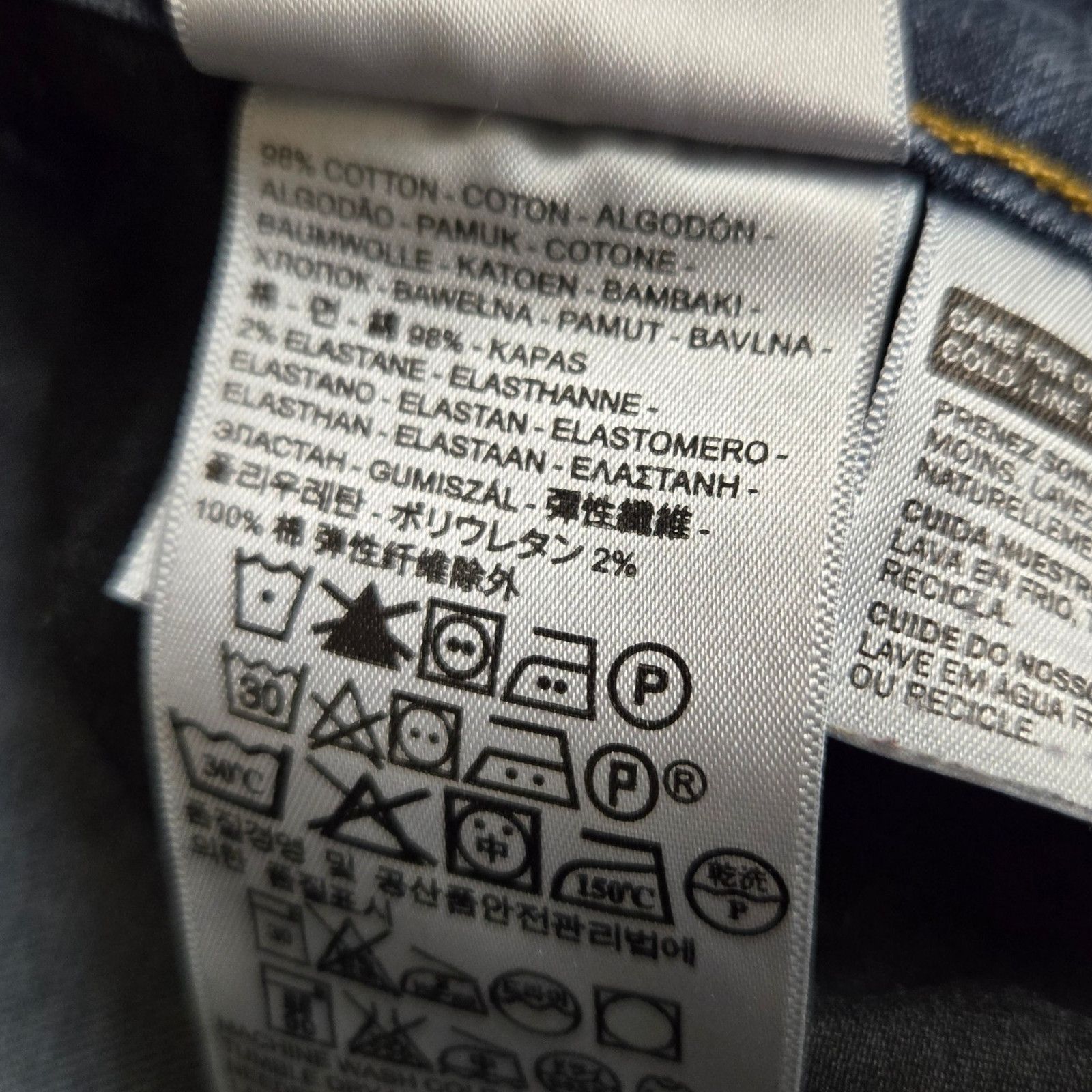Levi's Levi’s Dark High Rise Slim Skinny Jeans Size 28 Size 28" / US 6 / IT 42 - 5 Thumbnail