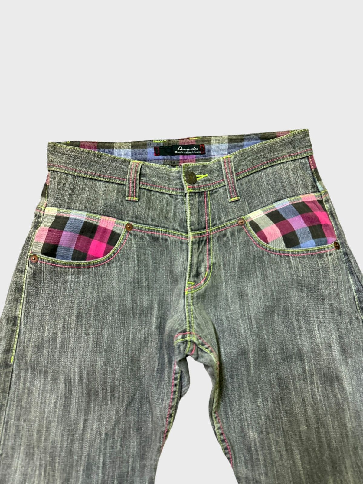 If Six Was Nine Dominate Handcrafted Plaid Tartans Junya Watanabe Denim Size US 32 / EU 48 - 4 Thumbnail