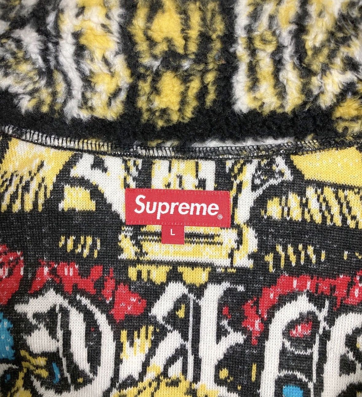 Supreme Supreme “Saint Michael Fleece Jacket” (SS21) Size US L / EU 52-54 / 3 - 3 Thumbnail