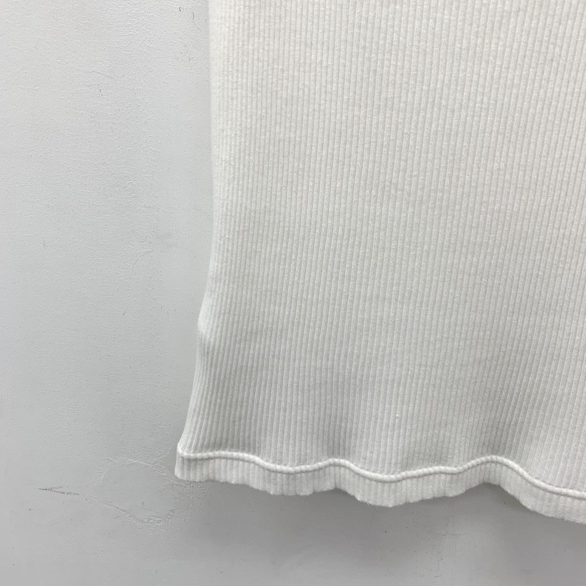 Prada Prada White Half Zip Long Sleeve Knit Sweater K26WX Size L / US 10 / IT 46 - 4 Thumbnail