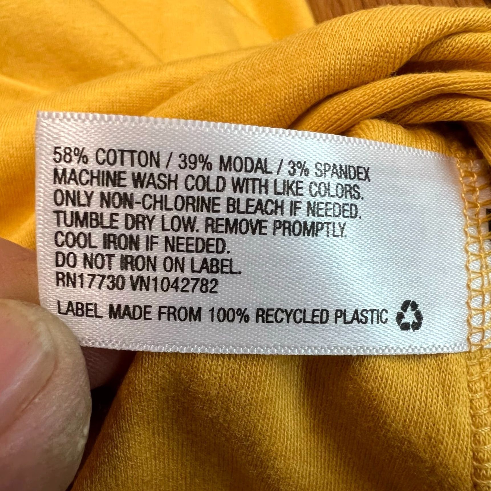 Vintage VINTAGE Ava & Viv Women's Tank Top Size XXL 20W Yellow Cotton Blend Basic Casual Summer Women Size 3XL / US 20-22 - 6 Thumbnail