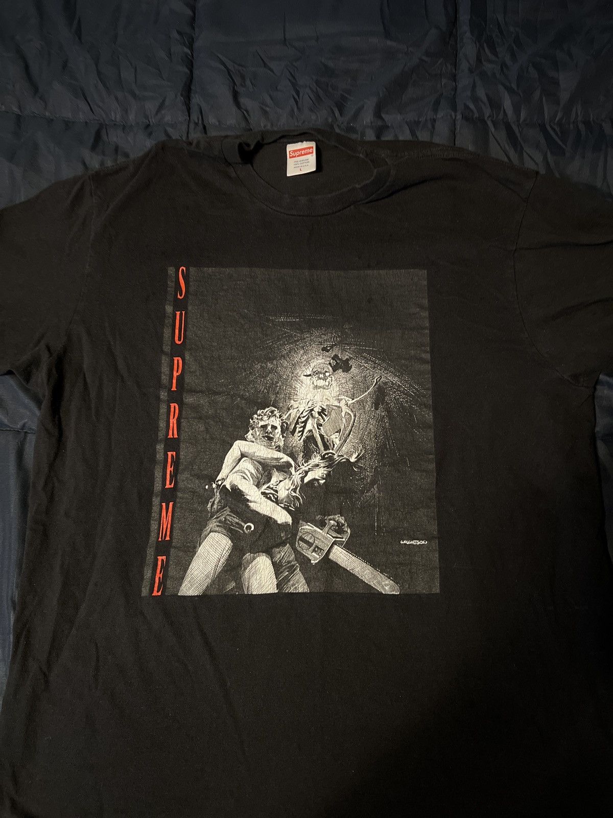 Supreme Supreme x Texas Chainsaw Massacre Tshirt Grailed