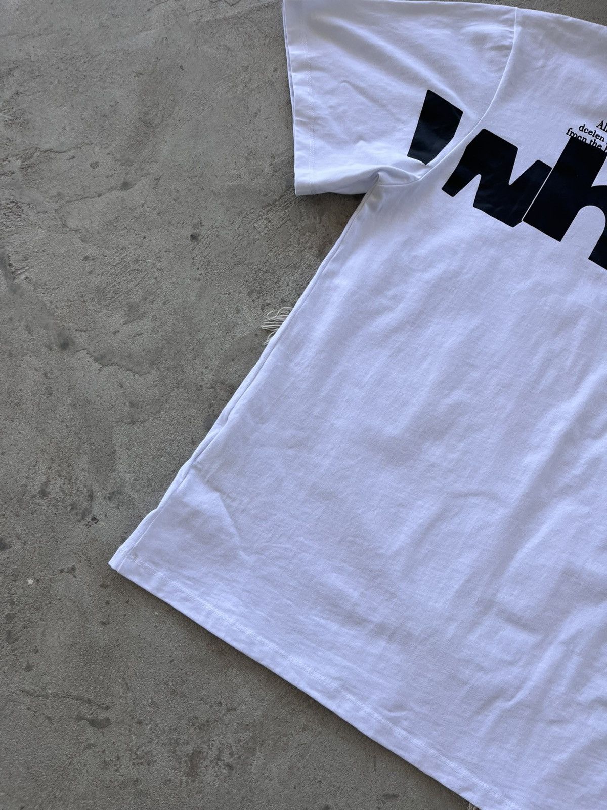 Other Rare Off White style Graphic TShirt White Oversized y2K sk8 Size US M / EU 48-50 / 2 - 8 Thumbnail