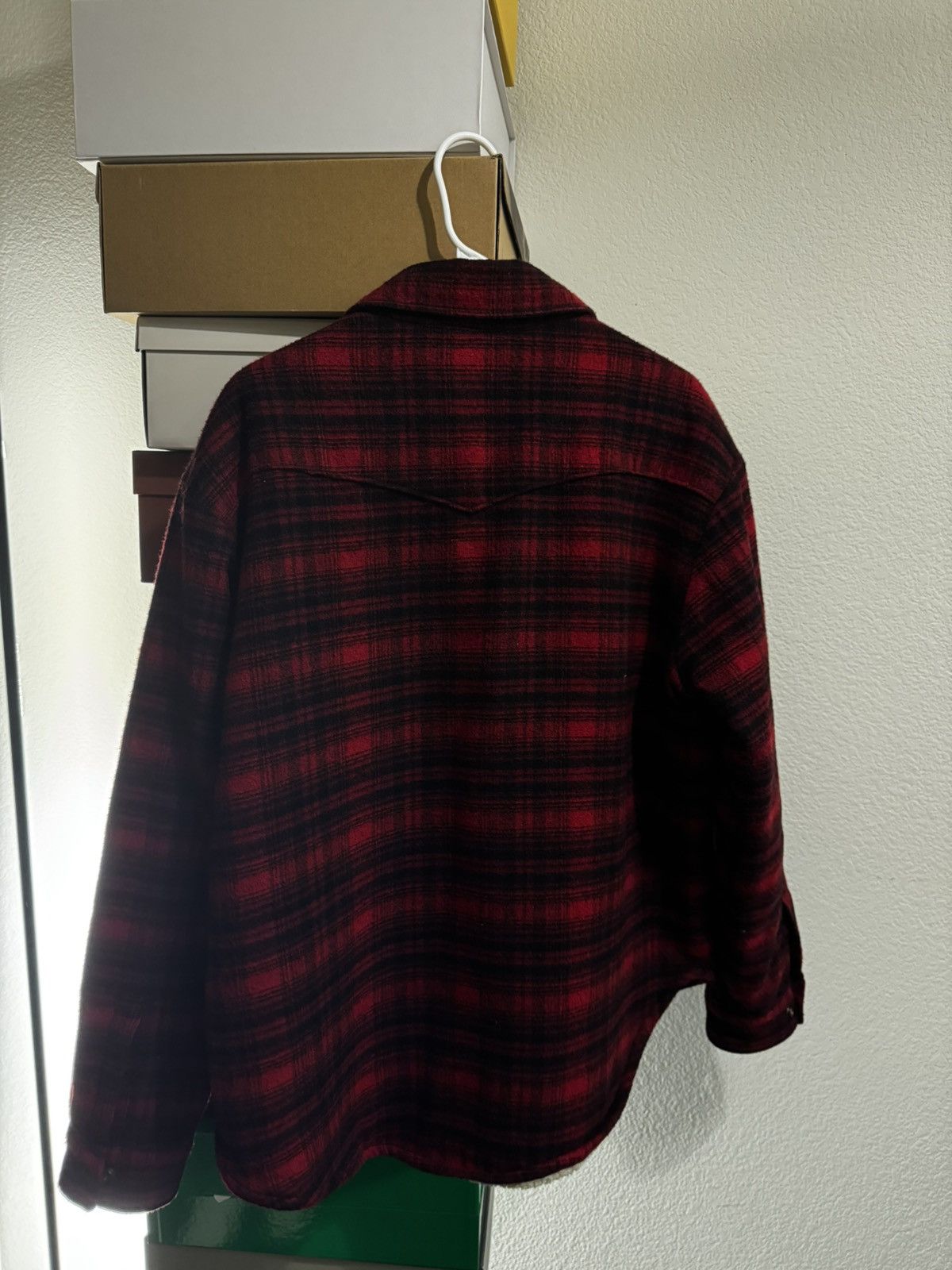 Saint Laurent Paris Saint Laurent Mens shearling overshirt Size US XL / EU 56 / 4 - 3 Thumbnail