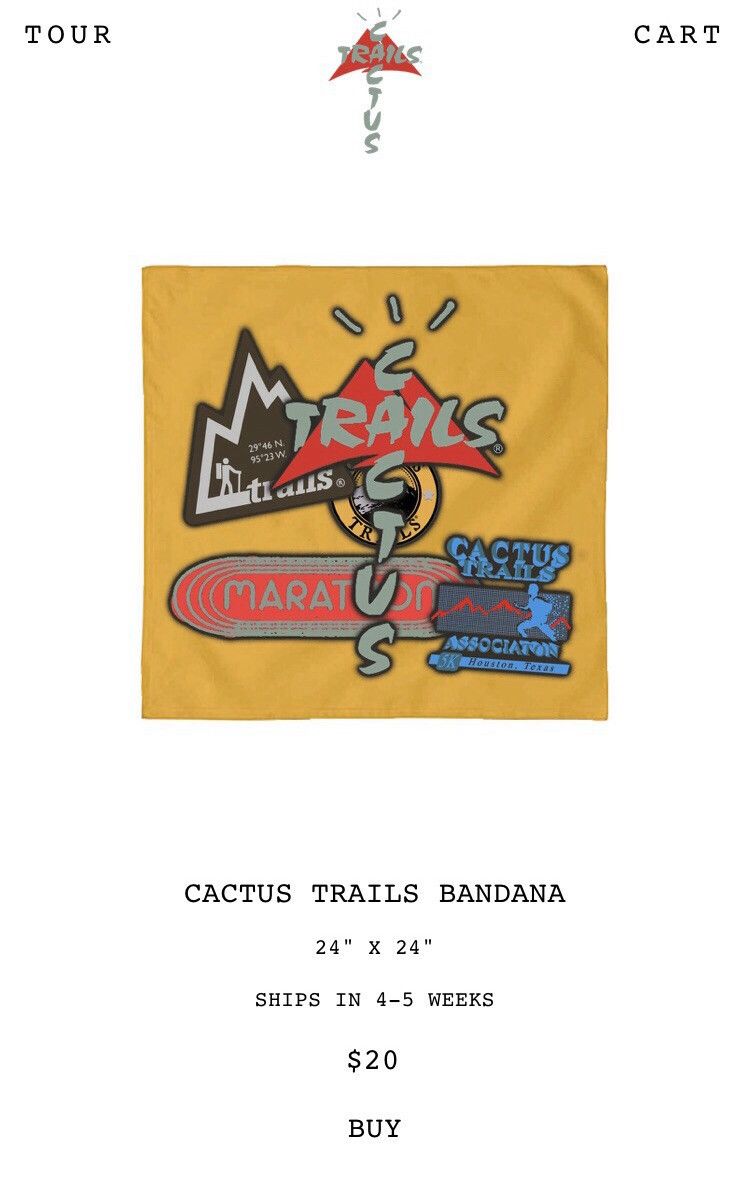 Cactus Plant Flea Market × Travis Scott Cactus Trails/Jack Bundle Size ONE SIZE - 8 Thumbnail