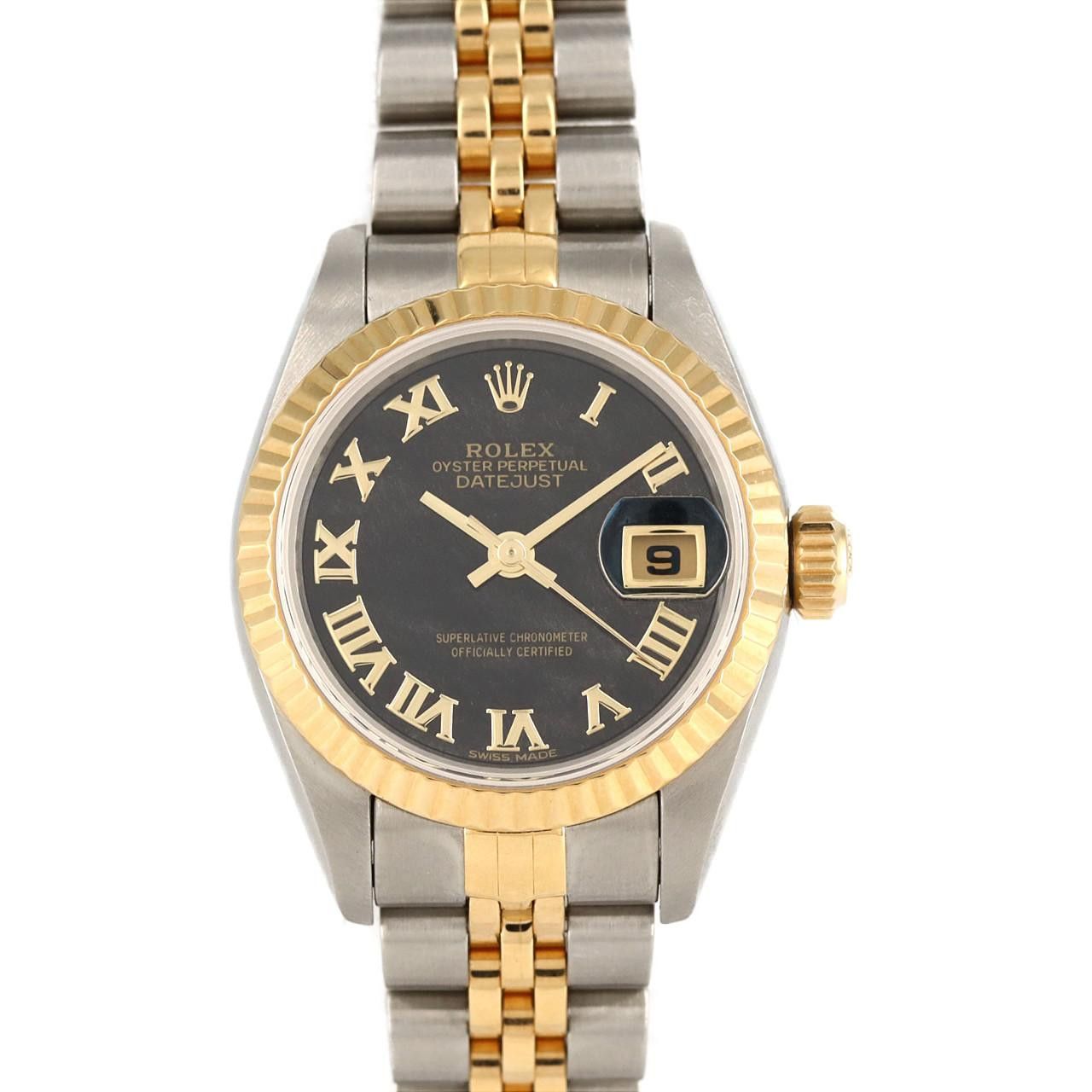 Rolex Rolex Rolex Datejust Stainless Steel Yellow Gold Watch Metal Automatic 69173 DUTY FREE for USA Size ONE SIZE - 1 Thumbnail