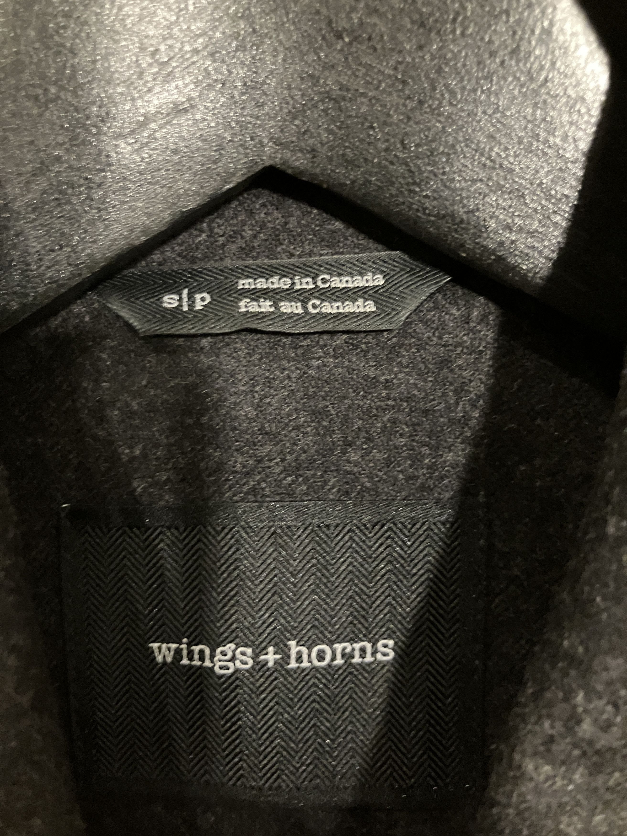 Wings + Horns Wool Coat Size US S / EU 44-46 / 1 - 2 Thumbnail