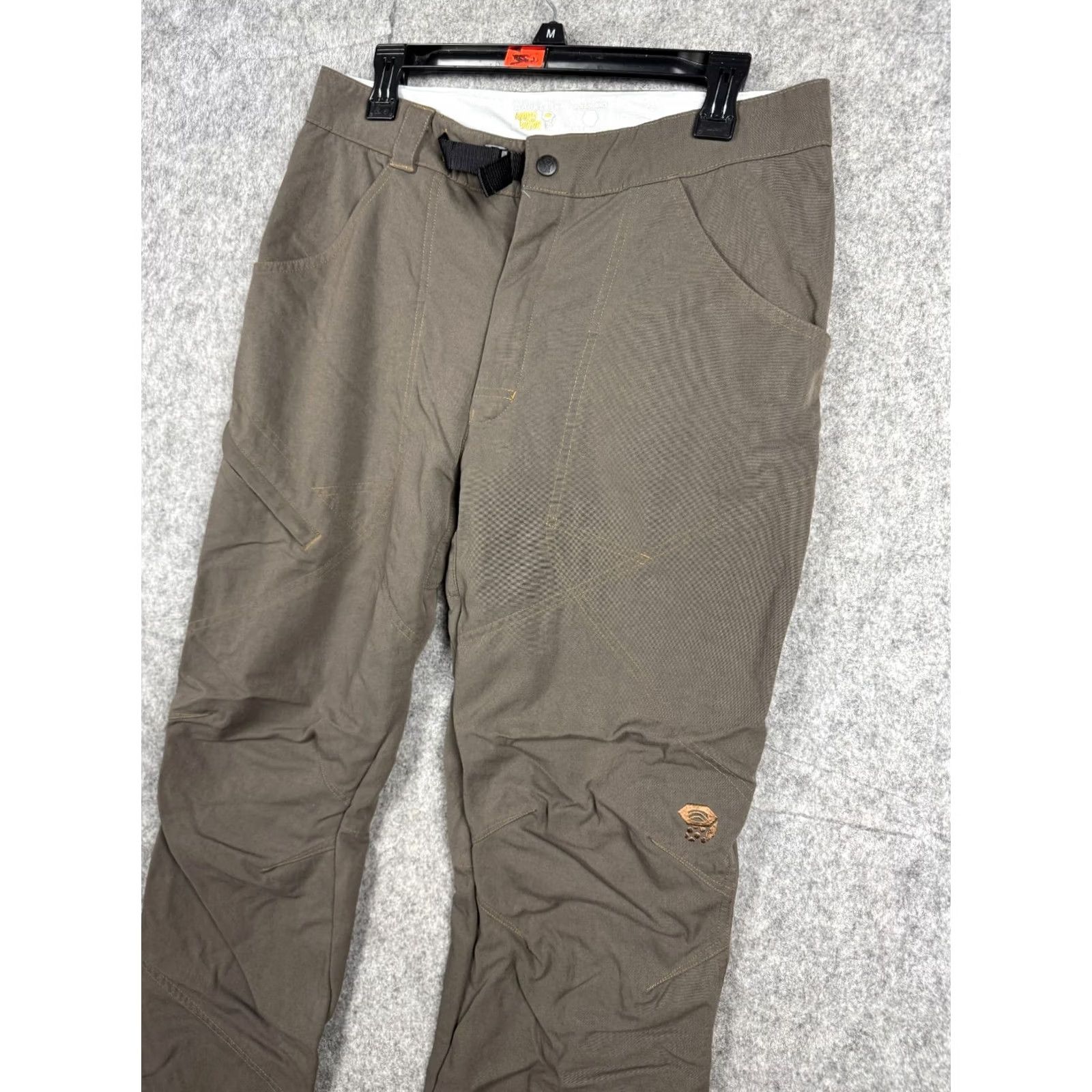 Mountain Hardwear Mountain Hardwear Pants Mens Medium Beige Belted Nylon Technical OM2239 Size US 31 - 3 Thumbnail