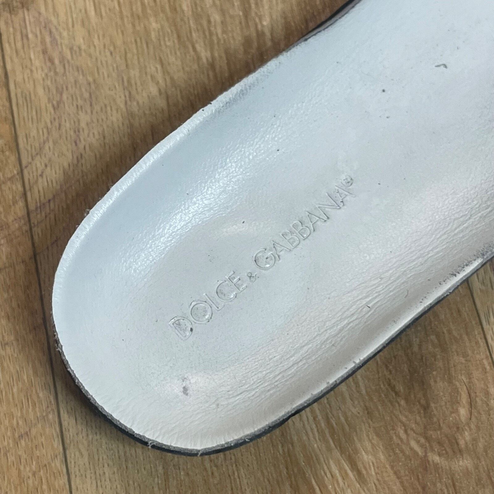 Dolce & Gabbana Dolce & Gabbana sneakers white Leather Low Top shoes italy Size US 10 / EU 43 - 18 Thumbnail