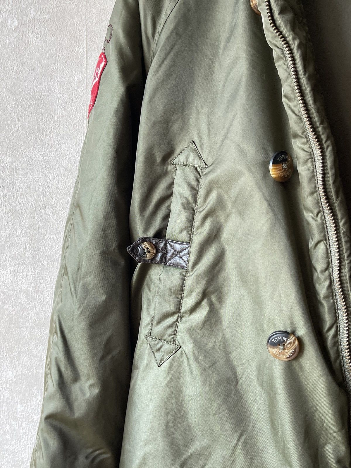 Tommy Hilfiger 90s Tommy Hilfiger Military Artic Parka Furs Hooded Jacket Size US S / EU 44-46 / 1 - 6 Thumbnail
