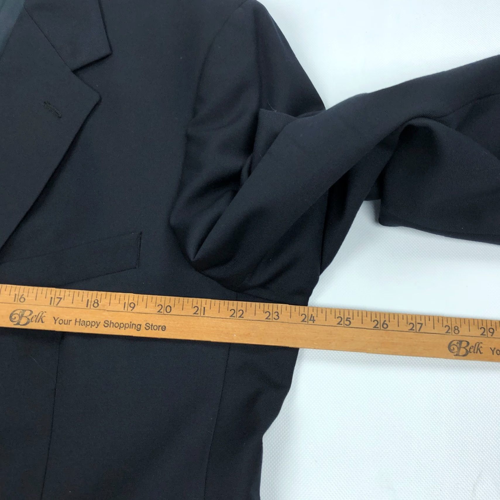 Brooks Brothers Brooks Brothers Blazer 48R Wool Navy Blue Gold Button Jacket Coat Solid Notch Lapel Regular Fit Mens Jacket Size 48R - 6 Thumbnail
