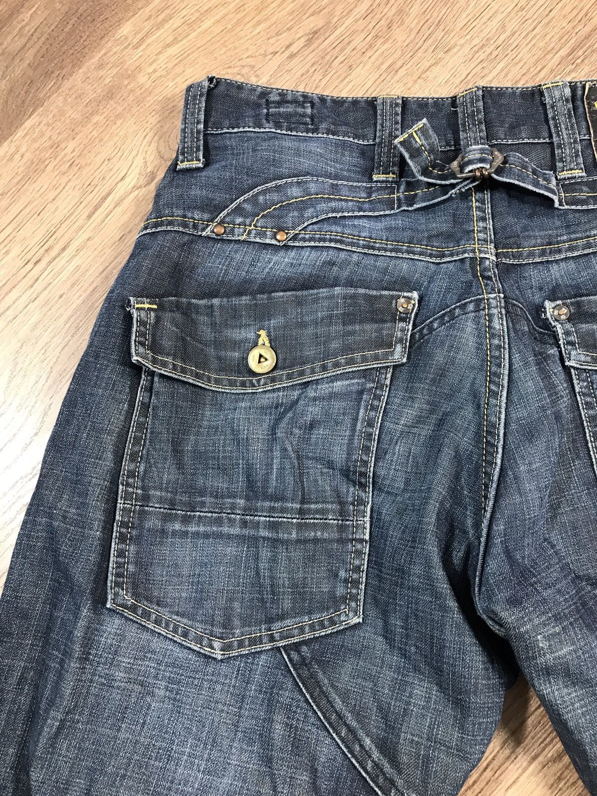 G-Star × Vintage Vintage G Star Raw Distressed Jeans Size US 33 - 14 Thumbnail