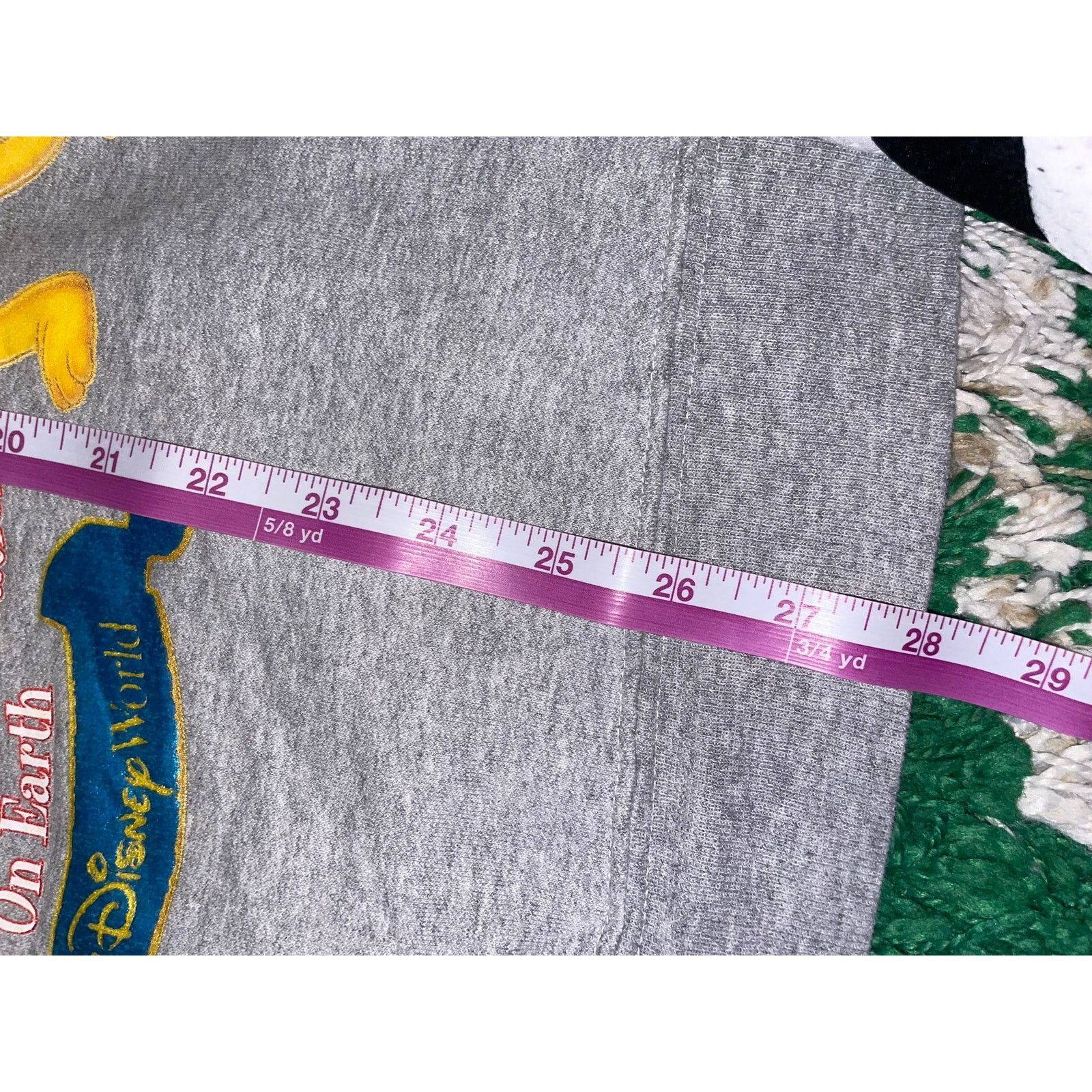 Disney Vintage Walt Disney World Hoodie Gray Ful Zip Jacket VTG XL Size US XL / EU 56 / 4 - 11 Thumbnail
