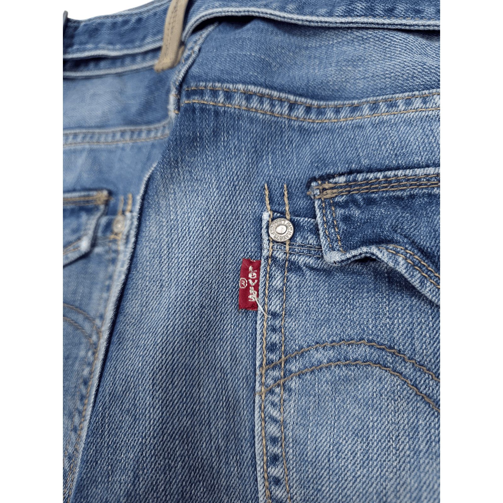 Levi's × Levi's Vintage Clothing × Vintage 💎Size 32 Levi's 506 Engineered Shorts Jorts Loose Denim Size US 32 / EU 48 - 9 Thumbnail