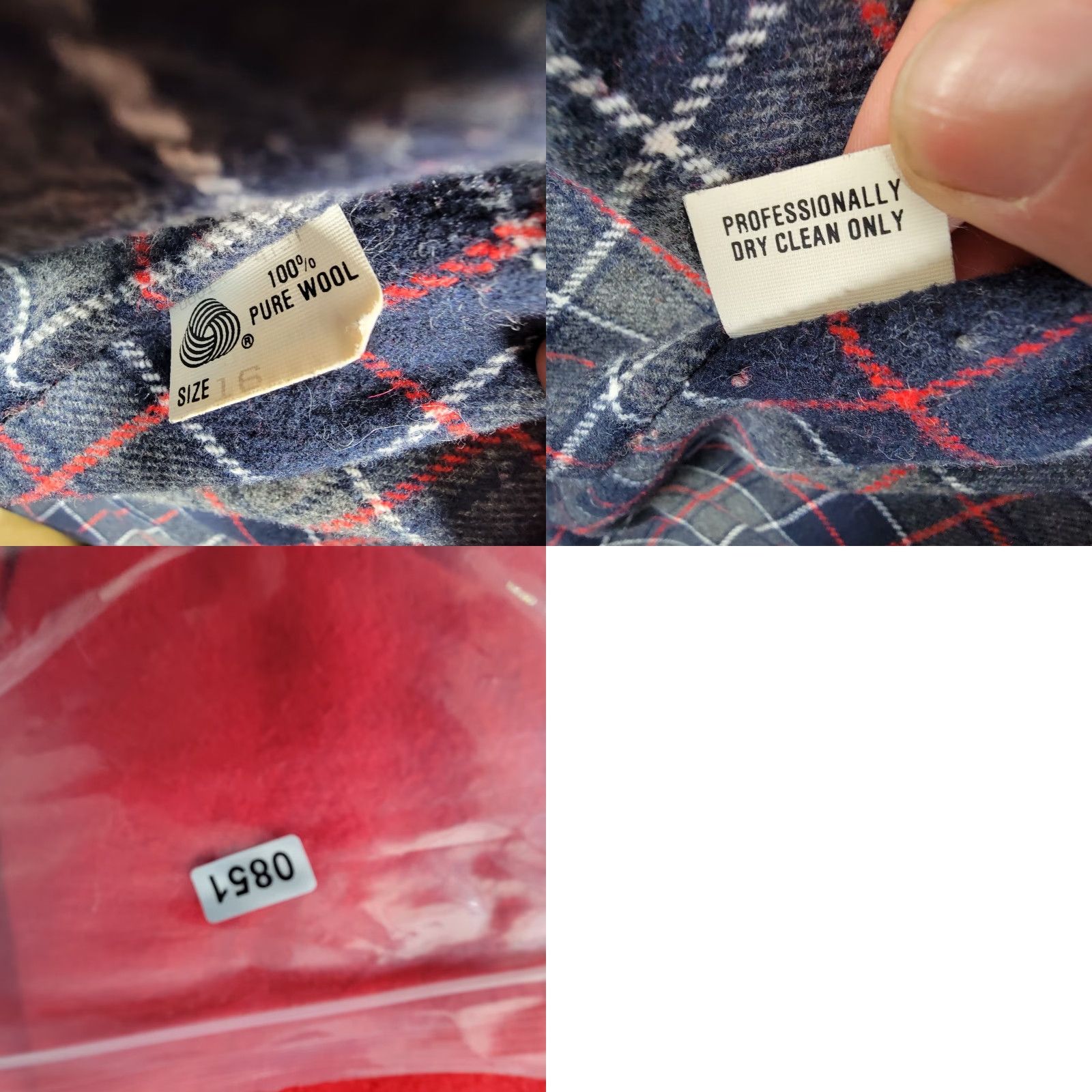 Vintage VINTAGE Penguin Coat Wool Plaid Lining Size 16 Men Overcoat Red Winter USA Mens Size US XL / EU 56 / 4 - 10 Thumbnail