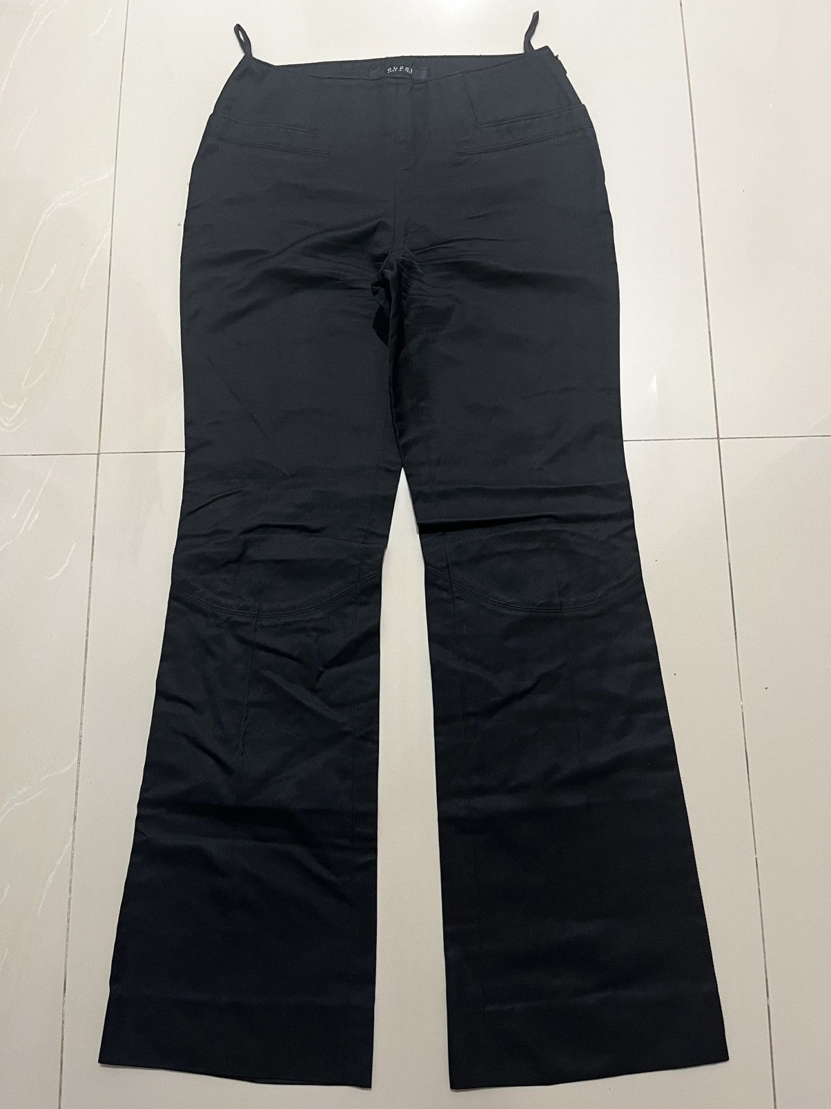 Gucci FW2003 GUCCI BY TOM FORD BUCKLE FLARED PANTS Size US 28 / EU 44 - 1 Thumbnail