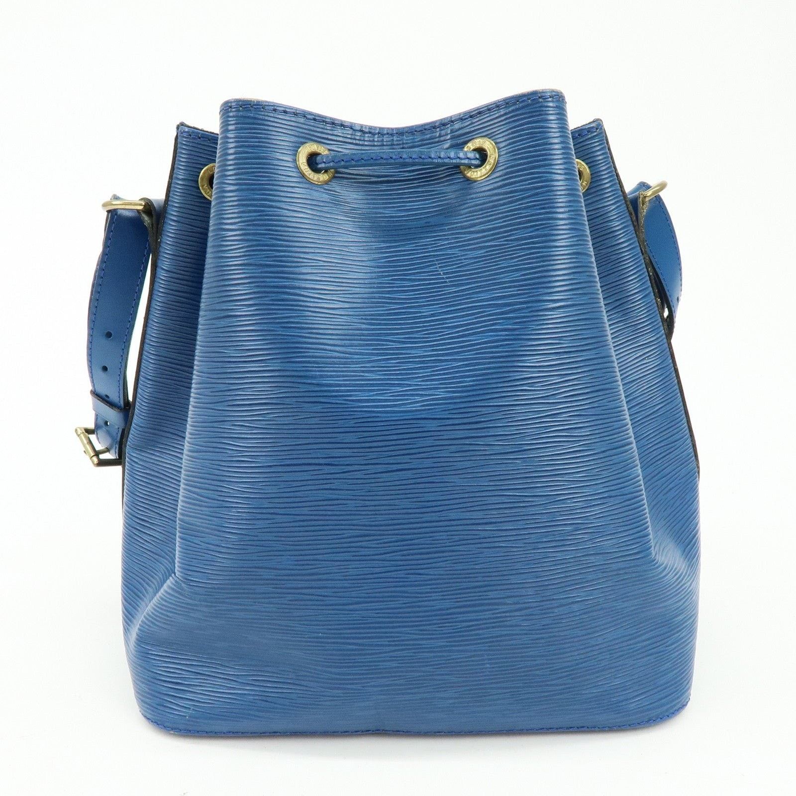 Louis Vuitton Louis Vuitton Epi Petit Noe Shoulder Bag Leather Bucket Blue Size ONE SIZE - 2 Thumbnail