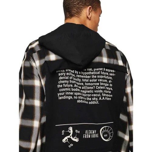 Diesel Diesel Flannel Shirt Hooded Cotton Mens Size M Size US M / EU 48-50 / 2 - 10 Thumbnail