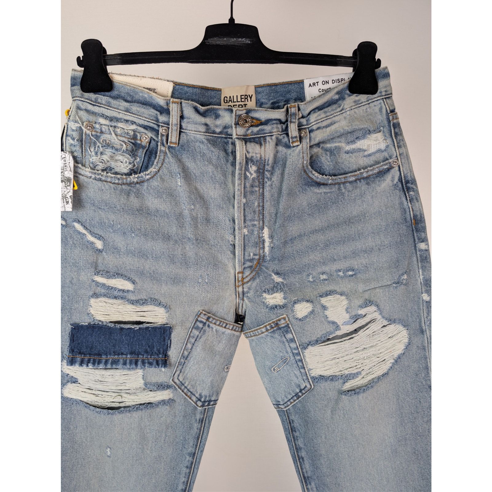 Gallery Dept. o1rshd1 Size: 32 x 32 / Bowery 5001 Straight-Leg Denim Jeans Size US 32 / EU 48 - 8 Thumbnail