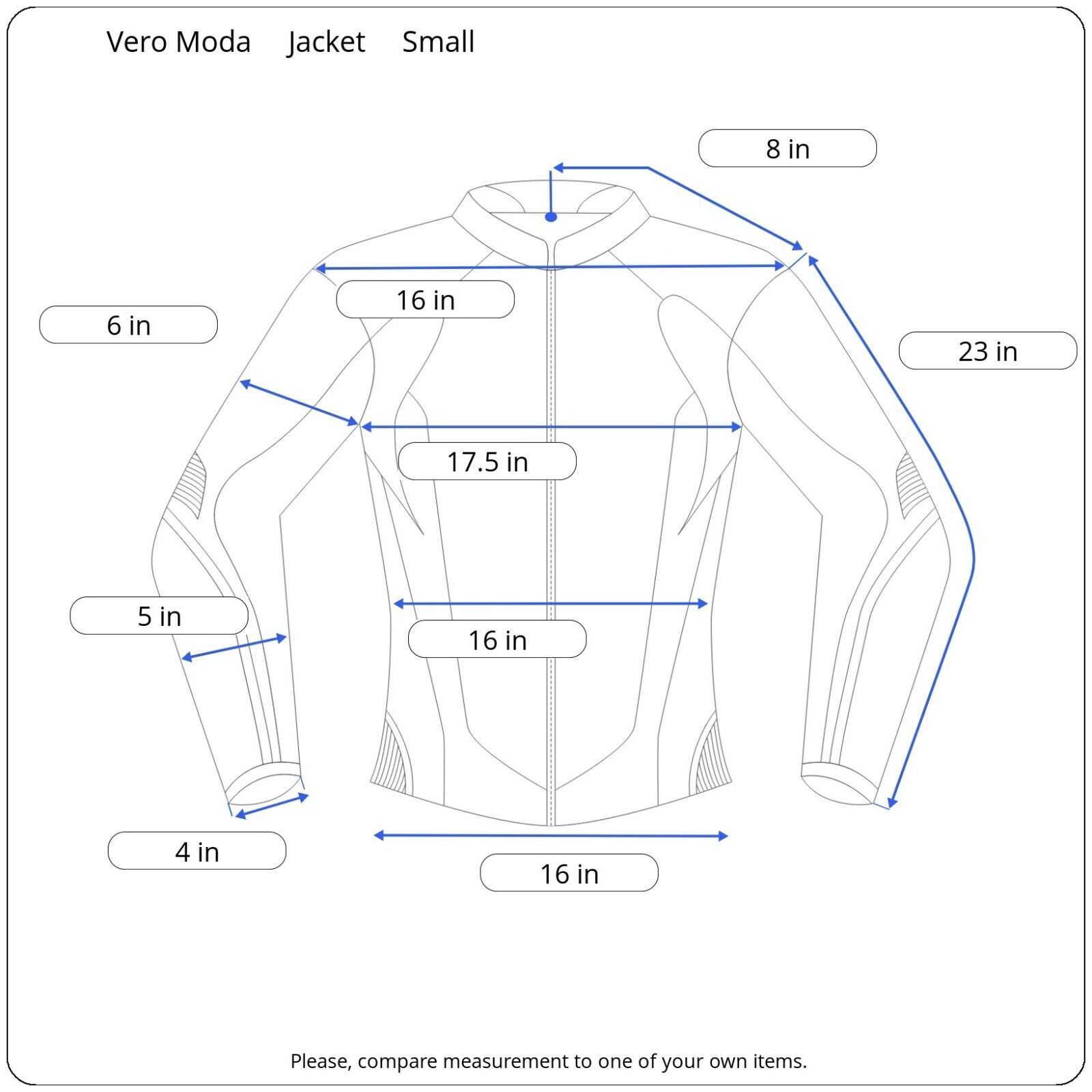 & Other Stories Vero Moda Jacket Suede Biker Small Womens Cropped Lined Size S / US 4 / IT 40 - 12 Thumbnail