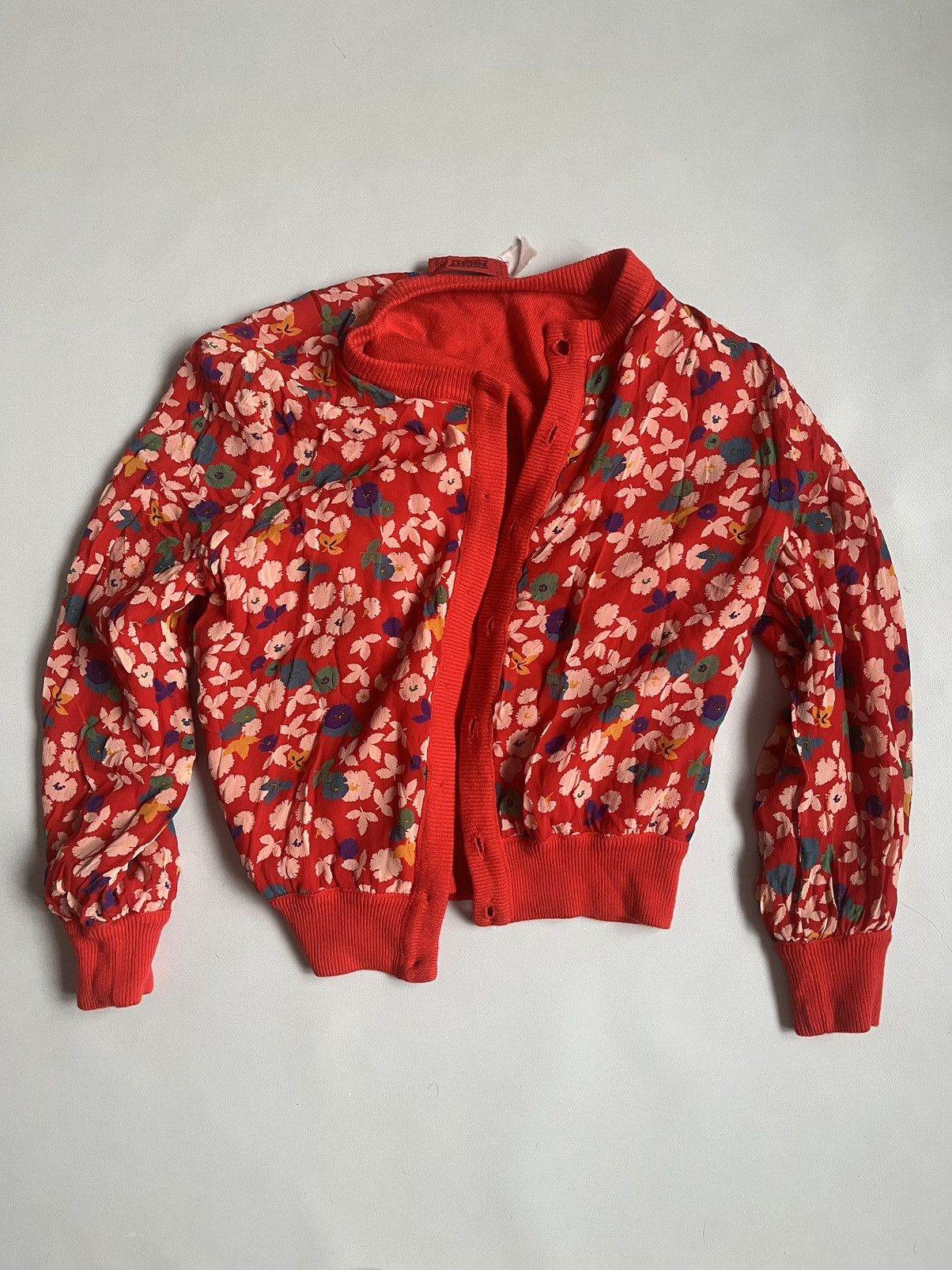 Valentino Vintage 80s Valentino Night Women Wool Viscose Red Cardigan Size M / US 6-8 / IT 42-44 - 17 Thumbnail