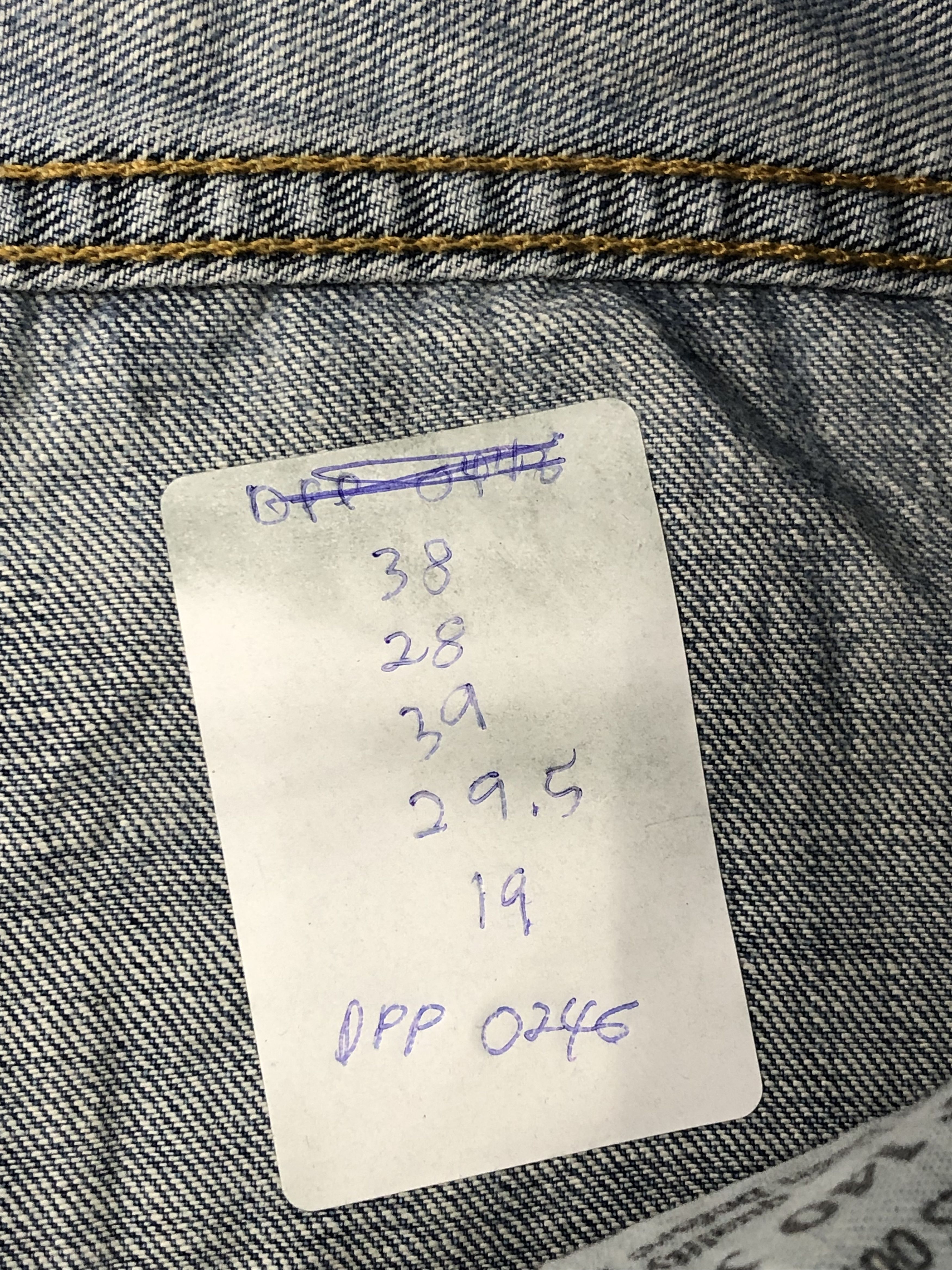 Levi's Vintage Levis 569 Faded Blue Jeans DPP0246 Size US 38 / EU 54 - 13 Thumbnail